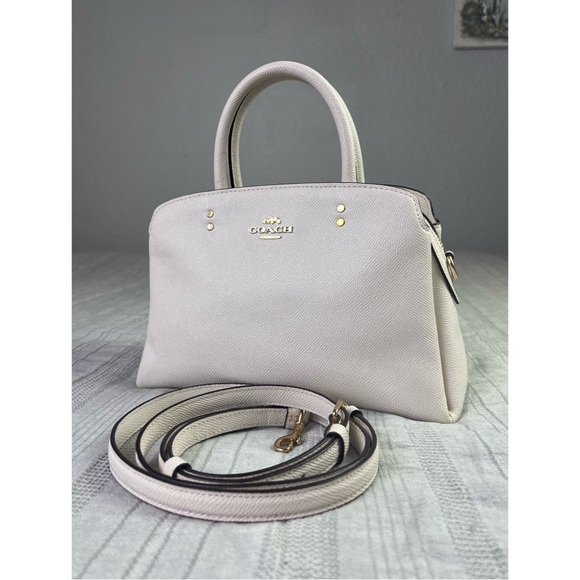 Coach Handbags - COACH Mini Lillie Carryall (Chalk)